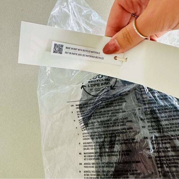 NEW ADIDAS Black White AG Packable Fold Up Backpack Zip Travel Pouch Bag Carryon - Picture 3 of 14